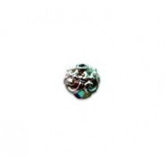 Radial Swirl Bead Cap #2046 Radial Swirl Bead Cap #2046