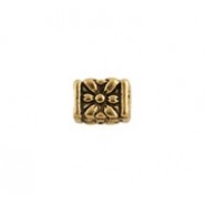 Rectangular Flower Bead #3033NM Rectangular Flower Bead #3033NM