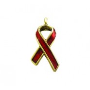Red Ribbon - Aids - Hand Painted #1801HP