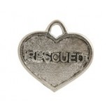 "Rescued" Dog Or Cat Tag #4578