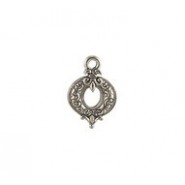 Round Eartop with Fleur De Lis Post #6158 Round Eartop with Fleur De Lis Post #6158