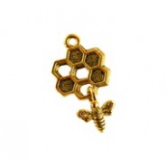 Honeycomb with Bee - Self Linker #2624SL Honeycomb with Bee - Self Linker #2624SL