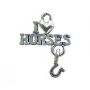 I Love Horses - Self Linker #3203SL I Love Horses - Self Linker #3203SL