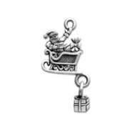 Santa In Sleigh - Self Linker #2803SL Santa In Sleigh - Self Linker #2803SL