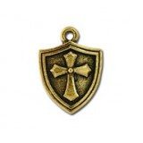 Shield with Cross #4599