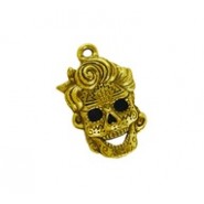 Skull with Hair Ornate Patterns #6245