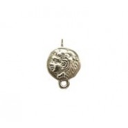 Coin Earring Top (Small) #3911P-Left Coin Earring Top (Small) #3911P-Left