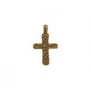 Cross Stone Texture with Bail #6216 Cross Stone Texture with Bail #6216