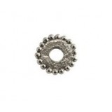 Spacer Bead (10mm)-Beaded Edge #4867 Spacer Bead (10mm)-Beaded Edge #4867