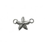 Star Fish Connector 2 Rings #356 Star Fish Connector 2 Rings #356