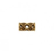 Textured Diamond Tube Bead #3151 Textured Diamond Tube Bead #3151