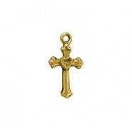 Tiny Cross with Heart #1629 Tiny Cross with Heart #1629