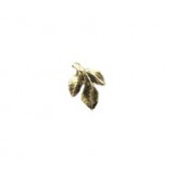 Tiny Trefoil Leaf Bead #2002