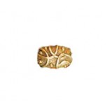 Twirled Ribbon & Bead 3 Strand Spacer #4148 Twirled Ribbon & Bead 3 Strand Spacer #4148