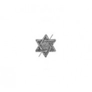 Vertical Star of David Bead #347V Vertical Star of David Bead #347V