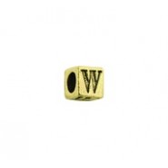 'W' Block Letter Bead #W_BL 'W' Block Letter Bead #W_BL