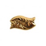 Wave and Feather Bead #4737