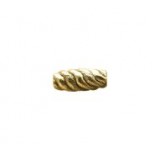 Wavy Ribbed Tube Bead #2232 Wavy Ribbed Tube Bead #2232