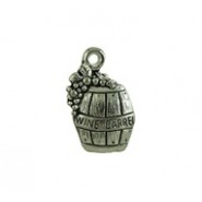 Wine Barrel with Grapes #2430 Wine Barrel with Grapes #2430